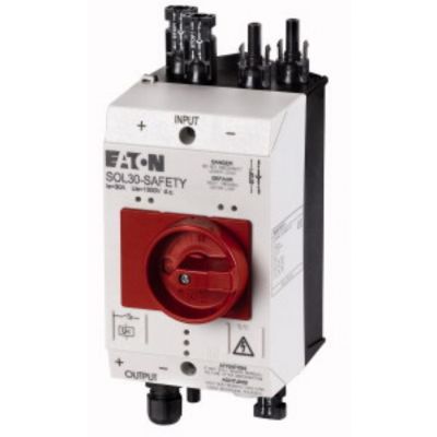 SOL30-SAFETY/2MV-U(230V50HZ) Rozłącznik przeciwpożarowy do PV 30A MV wyzwalacz podnapięciowy zwłoczny 230V50Hz 144123 EATON (144123)